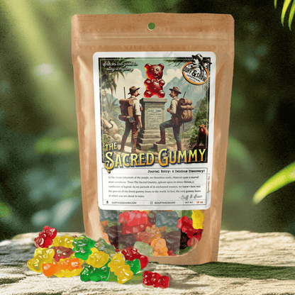 The Sacred Gummy-Gummie Bears candy product photo, alternate view 2 – Duff & Shaw Legendary Snacks