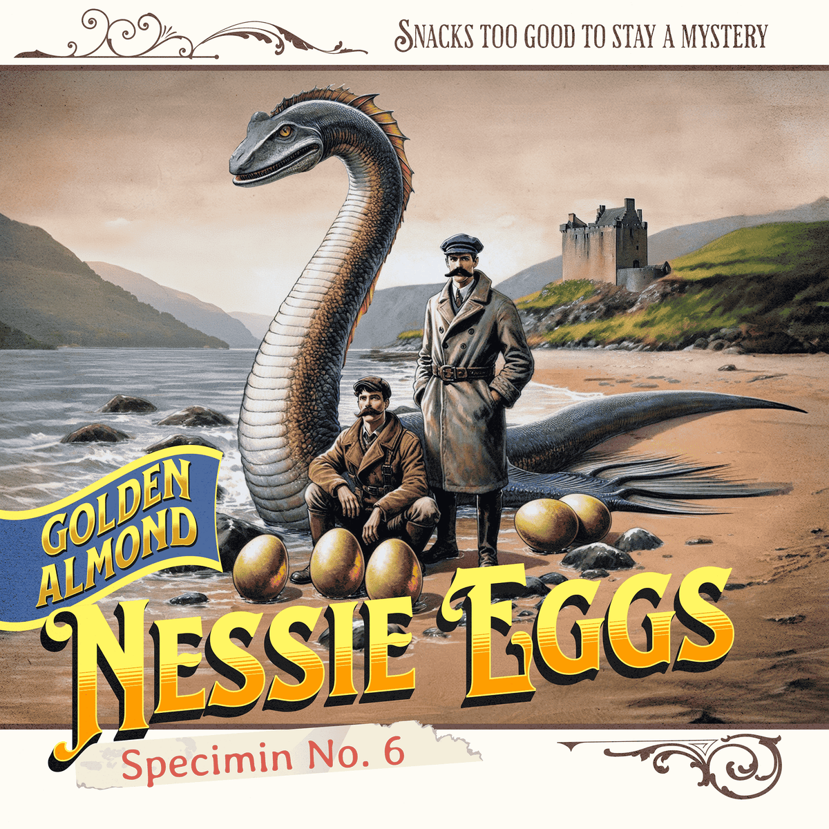 Nessie's Golden Almond Eggs