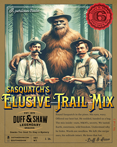 Sasquatch's Elusive Trail Mix