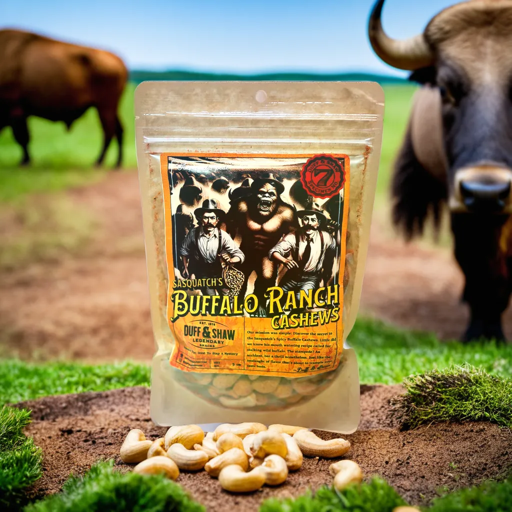 Sasquatch's Buffalo Ranch Cashews